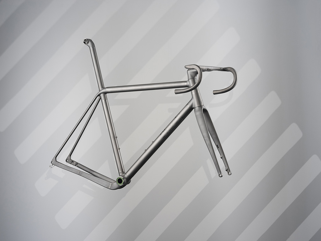 Sturdy Cycles silver frame photo
