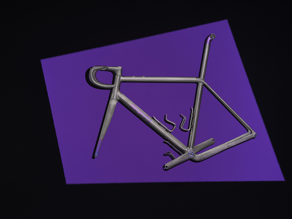 Sturdy Cycles Purple frame photo