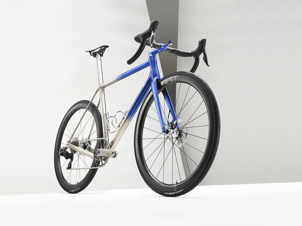Sturdy Cycles Blue Fade Bike photo