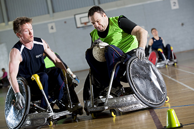 Sport England - Wheelchair Rugby photos